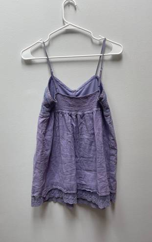 Kirra Purple Babydoll Tank