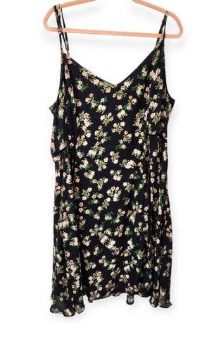 City Chic Floral Print Strappy Dress