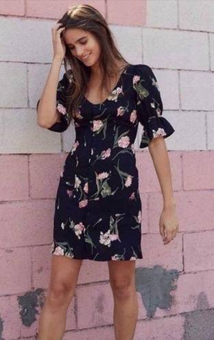 Christy Dawn  Ono Floral Button Down Mini Dress Small