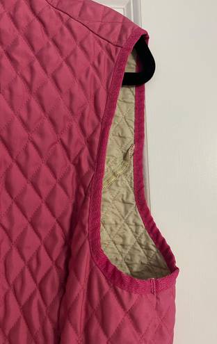 Barbour Pink Fulbourn Lightweight Short Gilet