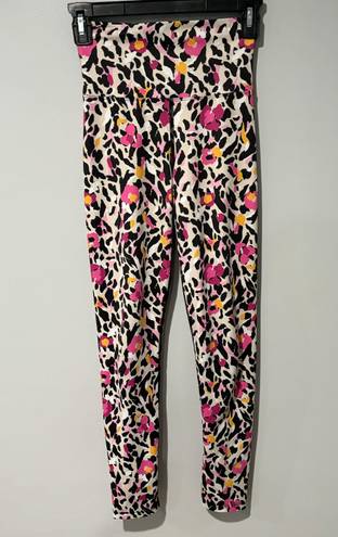 Beach Riot Leggings Leopard Floral Print