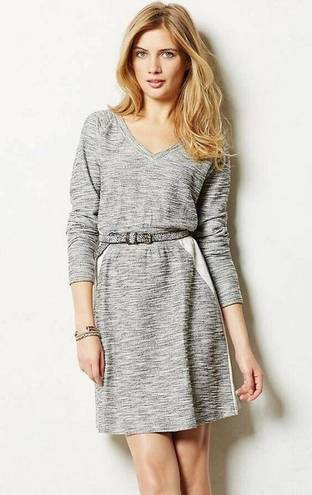 Anthropologie  saturday sunday gray long sleeve sweater dress with pockets size S