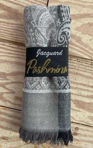 Pashmina Jacquard  scarf NWT