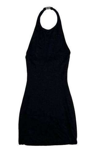 Onyx J.Bazzi Halter Dress in  Black