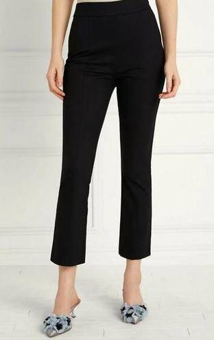 Hill House NWT  Claire Pant Black Fitted High Rise Cropped Casual Dress Small