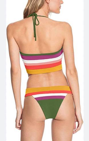 Robin Piccone Suzie Color Block Banded Bikini Bottom