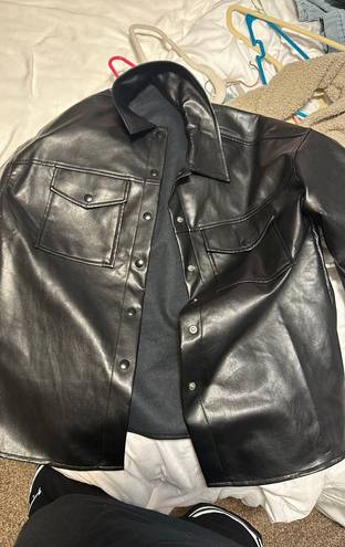 Leather Jacket Black