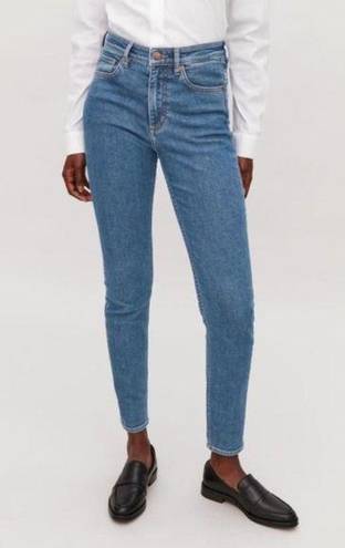 COS  high rise skinny fit cropped leg jeans