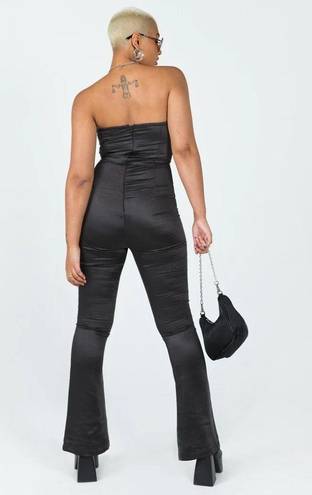 Princess Polly Leah Strapless Jumpsuit Black - US 0 