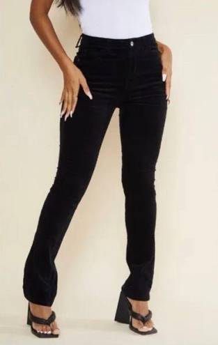 Pretty Little Thing Black Flare Jeans