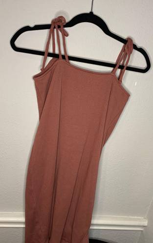 Wild Fable Mauve, Pink Ribbed Bodycon Dress