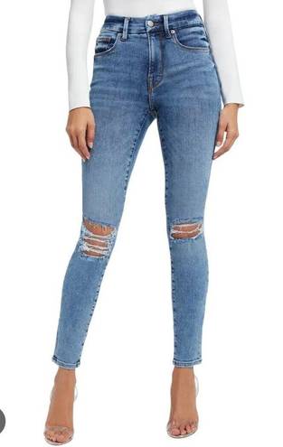 Good American Good Legs Distressed Skinny Jeans 8/29