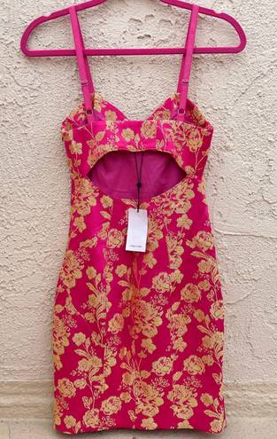 Cinq à Sept NWT Cinq a Sept Erica women’s floral-print embroidered cutout mini dress size 2