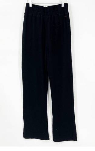 n:philanthropy  Freesia Split Cuff Wide Leg Sweatpants M Black