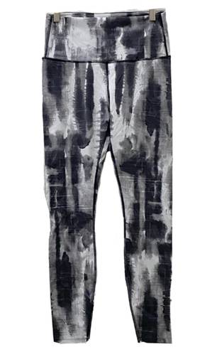 Luna VARLEY Black Gray Watercolor Print  Legging M