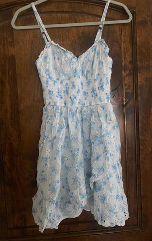 Hollister Blue Floral Dress