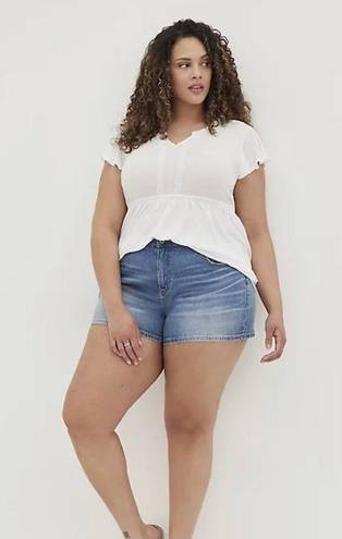 Torrid High Rise Shortie Short