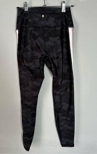 Spiritual Gangster Intent Eco Jersey High Waist Legging Camo Stripe Small