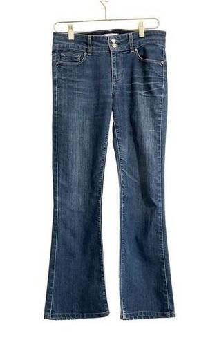 Paige  Hidden Boot Jeans Women’s 28 Blue Mid Rise