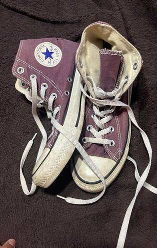 Converse Purple Hightops