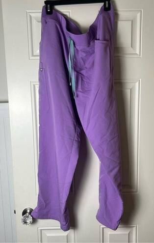 FIGS Lilac Dawn Yola Tall Skinny Scrub Pants 2.0 -size XXL