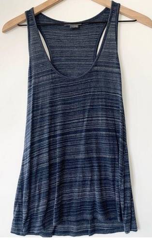 Vince  Navy Scoop Neck Tank Top Racerback Small