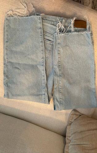 Madewell High Rise Wide Leg Jeans