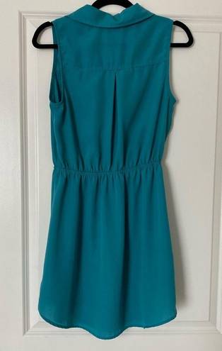 Bebop  Be You Be Fee Turquoise Dress Size Medium