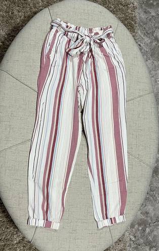 American Eagle Tie Waist Joggers