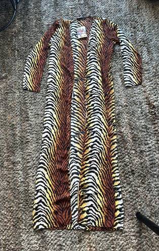 Naked Wardrobe Animal Print Kimono