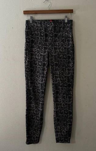 Spanx  Jeans Womens Size S Cheetah Slimming High Rise Skinny Ankle Stretch Boho