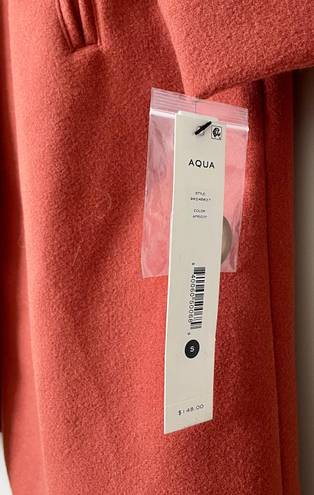 AQUA Women’s Midi Coat apricot S NEW!