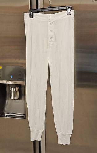 The Great 💕💕 The Pointelle Long John ~ True White Size 1 Small NWT