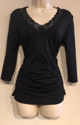 Carmen Marc Valvo Hardly worn  stretchy top. Sz S/M.