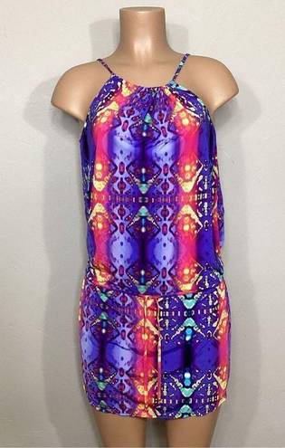 PilyQ New.  multicolored tie dye swimsuit coverup. Retails $125. M/L