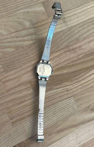 Seiko  Ladies Watch RARE Vintage White Gold Plated Bracelet Gray Dial Mechanical