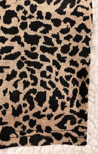 Sans Souci Leopard print San Souci mini skirt Brown & Black Size Small