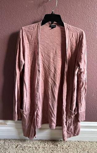 Torrid Pink cardigan 