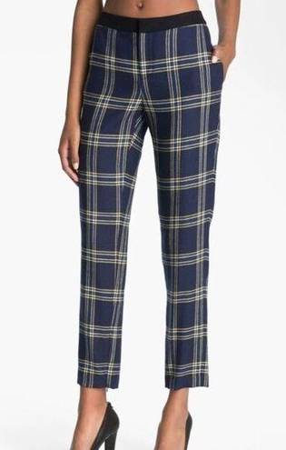 Juicy Couture  Eton' Plaid Crop Pants size 4