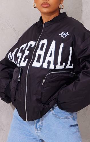 Pretty Little Thing Baseball Bomber Jacket