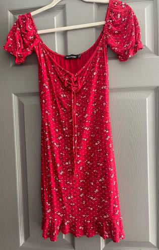 Pretty Little Thing Red Mini Dress