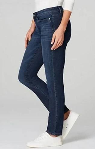 J.Jill  Petite Authentic Fit Slim Leg Ankle Jeans Size 6P in Seaglass NWT