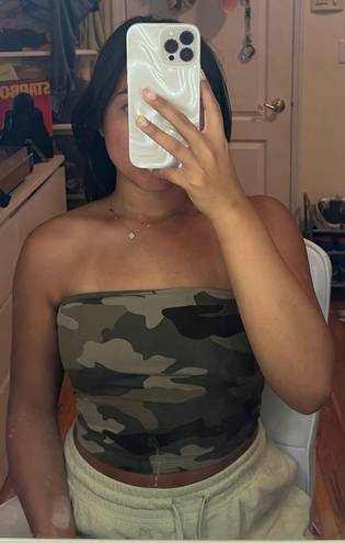 Garage Camo Tube Top