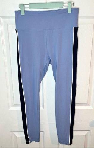 Lou & grey LOFT  Athletic Colorblock Luvstretch Pocket Leggings Periwinkle Navy M