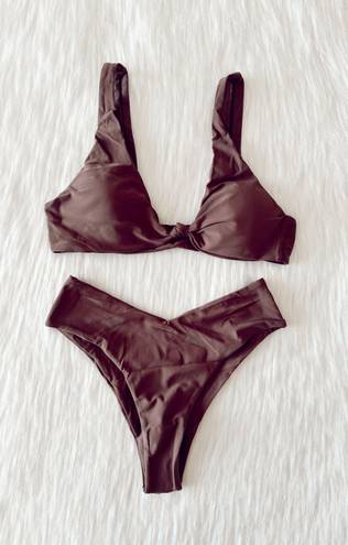 NWOT Knot Bikini Set High Cut