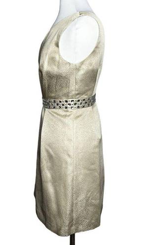 Laundry by Shelli Segal Laundry shelli Segal One Shoulder Fit & Flare Metallic & Crystal Cocktail Dress