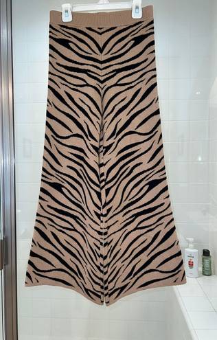 Lulus Lulu’s Animal Print Wide Leg Pants