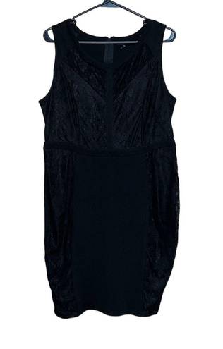 Torrid Women’s Plus  Black Lace knee length dress