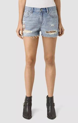 ALLSAINTS  kate distressed patches shorts Size 26