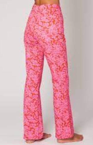 Rolla's  Ivy Mod Floral Bootcut Jeans High Rise SMALL Hippie Barbie Pink NEW